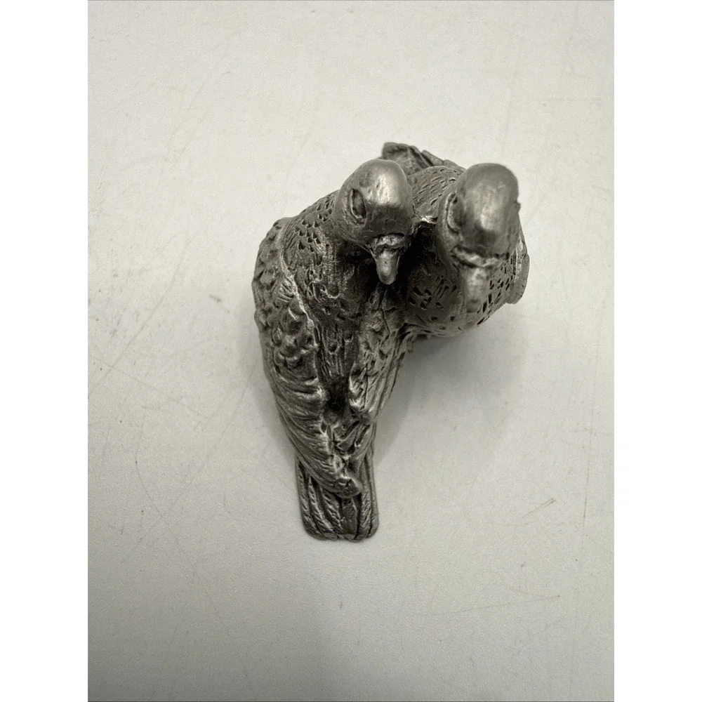 Hudson Pewter Noah's Ark Collection DOVEs‎ pigeons bird retired